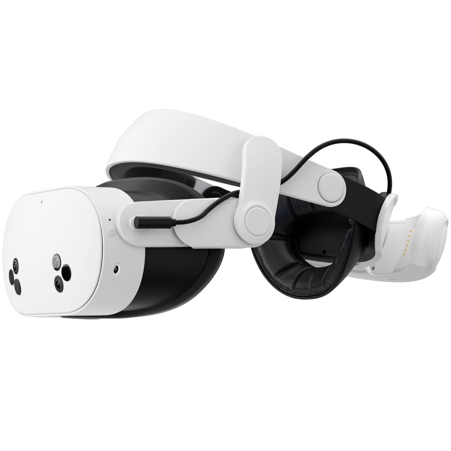 annapro A3 Max Battery Head Strap for Meta Quest 3/Quest 3S, 20W Fast Charging 10,800mAh Magnetic Battery, Ultimate Comfort & Extended Playtime Compatible with Quest 3S/3 Accessories, White