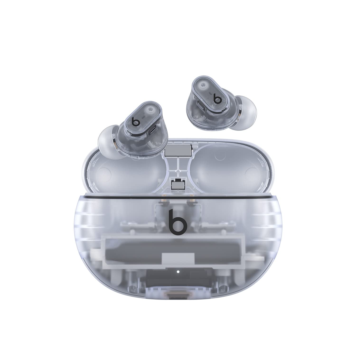 Beats Studio Buds + | True Wireless Noise Cancelling Earbuds, Enhanced Apple & Android Compatibility, Built-in Microphone, Sweat Resistant Bluetooth Headphones, Spatial Audio - Black/Gold