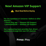 Pimax Crystal Super VR Headset, 3840x3840 per Eye, Ultrawide, 140° FOV, Eye- Tracking, Ultra-Sharp for Flight & Racing Simulators & Gaming, DP Connection with PC