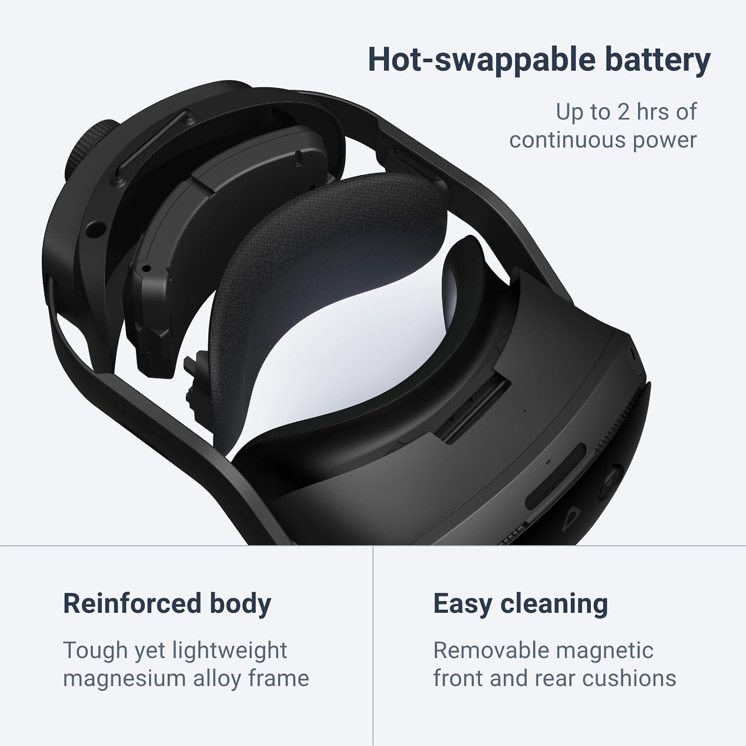 HTC Vive Focus Vision — Mixed Reality and PC VR Headset + Controllers — Consumer Edition