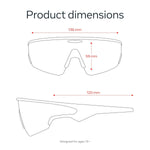 Meta Oakley Vanguard, White | Smart AI Glasses for Men, Women — Camera, Audio, Video Recording — Prizm™ Sapphire Lenses — Sunglasses