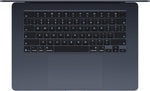 Apple 2026 MacBook Air 15-inch Laptop with M5 chip: Built for AI, 15.3-inch Liquid Retina Display, 16GB Unified Memory, 512GB SSD, 12MP Center Stage Camera, Touch ID, Wi-Fi 7; Midnight