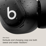 Beats Powerbeats Fit - Wireless Noise Cancelling Workout Earbuds with Secure-Fit Wingtips, Up to 30-Hour Battery Life, Sweat & Water Resistant, Apple & Android Compatible - Jet Black