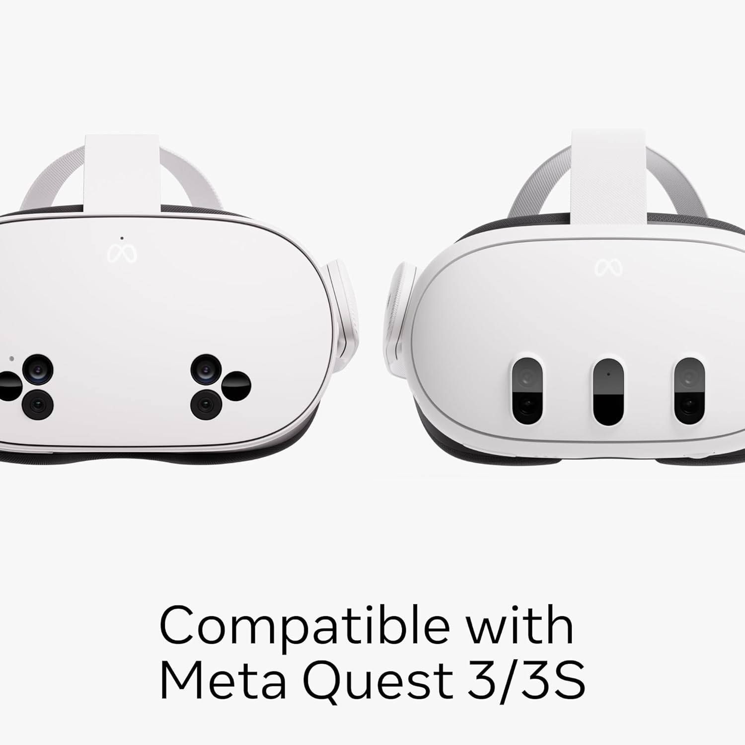 Meta Quest Elite Strap with Battery — Works with Meta Quest 3/3S — Up to 2 Extra Hours Playtime — Premium Comfort and Weight Distribution — Adjustable, Ergonomic Fit
