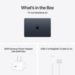 Apple 2026 MacBook Air 13-inch Laptop with M5 chip: Built for AI, 13.6-inch Liquid Retina Display, 16GB Unified Memory, 512GB SSD, 12MP Center Stage Camera, Touch ID, Wi-Fi 7; Midnight