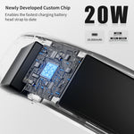 annapro A3 Max Battery Head Strap for Meta Quest 3/Quest 3S, 20W Fast Charging 10,800mAh Magnetic Battery, Ultimate Comfort & Extended Playtime Compatible with Quest 3S/3 Accessories, White