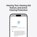Apple AirPods Pro 3 Wireless Earbuds, Active Noise Cancellation, Live Translation, Heart Rate Sensing, Hearing Aid Feature, Bluetooth Headphones, Spatial Audio, High-Fidelity Sound, USB-C Charging