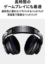 Audio-Technica ATH-G1 Premium Gaming Headset for PS5&Xbox Series X, Laptops, and PCs, with 3.5 mm Wired Connection, Detachable Mic, Black