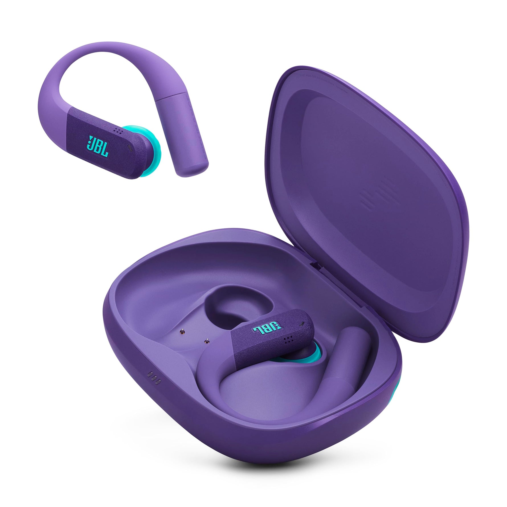 JBL Endurance Peak 4 - True Wireless Noise Cancelling Sport Earbuds, Up to 48Hrs Total Playback, Water & dust Proof (IP68), Secure fit with TwistLock™ Design, & 6 mics for Perfect Calls (Black/Grey)