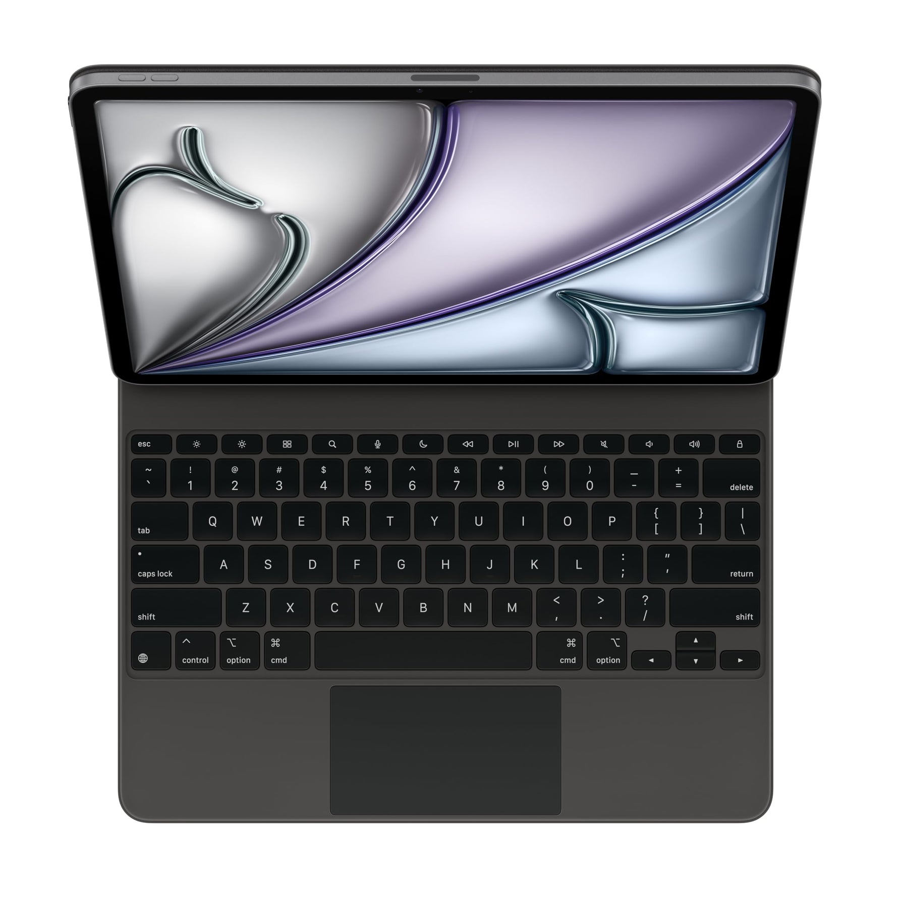 Apple Magic Keyboard: Keyboard and Case for iPad Air 11-inch (M2, M3, and M4) and iPad Air (4th and 5th Generation), US English — Black