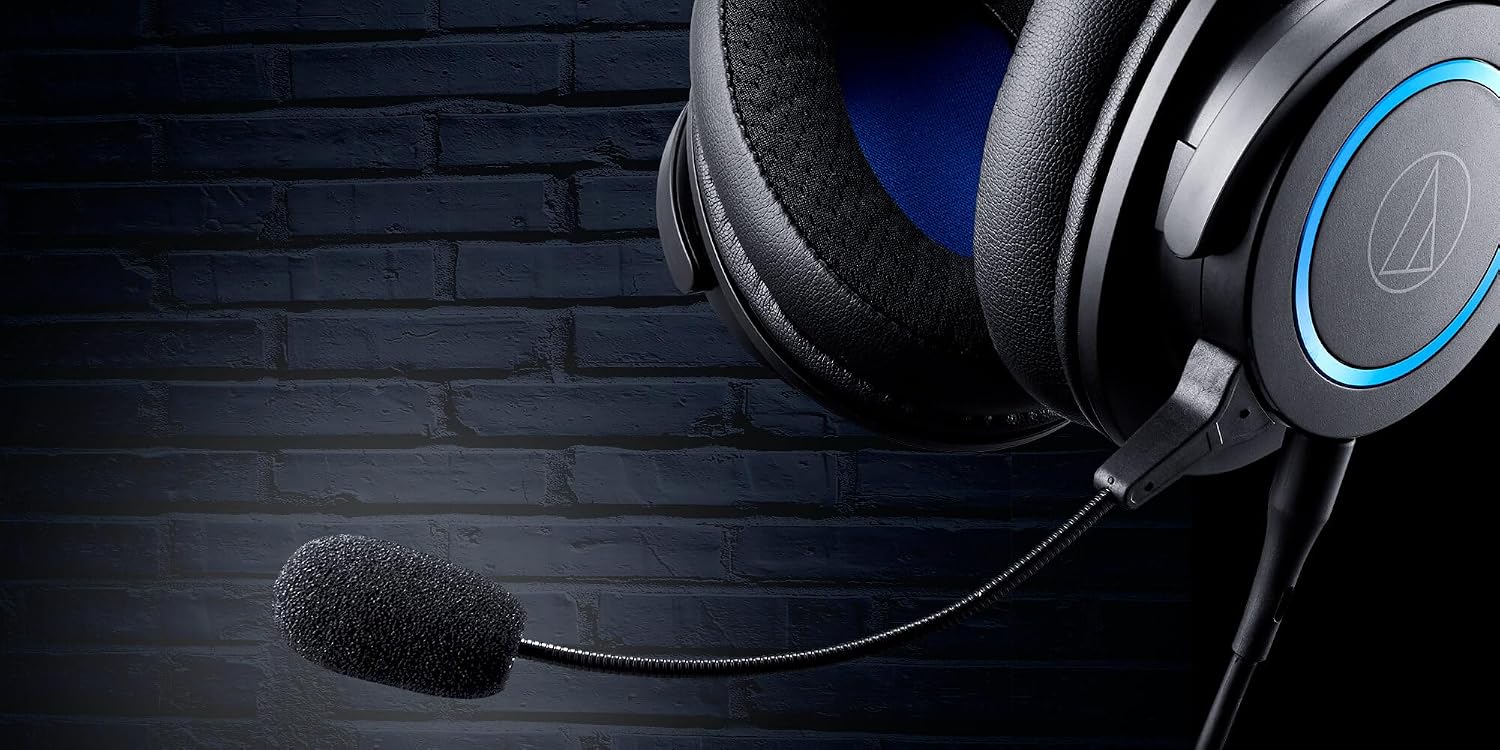 Audio Technica ATH-G1 Wired Gaming Headset Black with an Additional 1 Year Extended Amber Protection (2020)