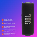 JBL Flip 7 - Portable Waterproof and Drop-Proof Speaker, Bold JBL Pro Sound with AI Boost, 16Hrs of Playtime, and PushLock System with Interchangeable Accessories (Blue)