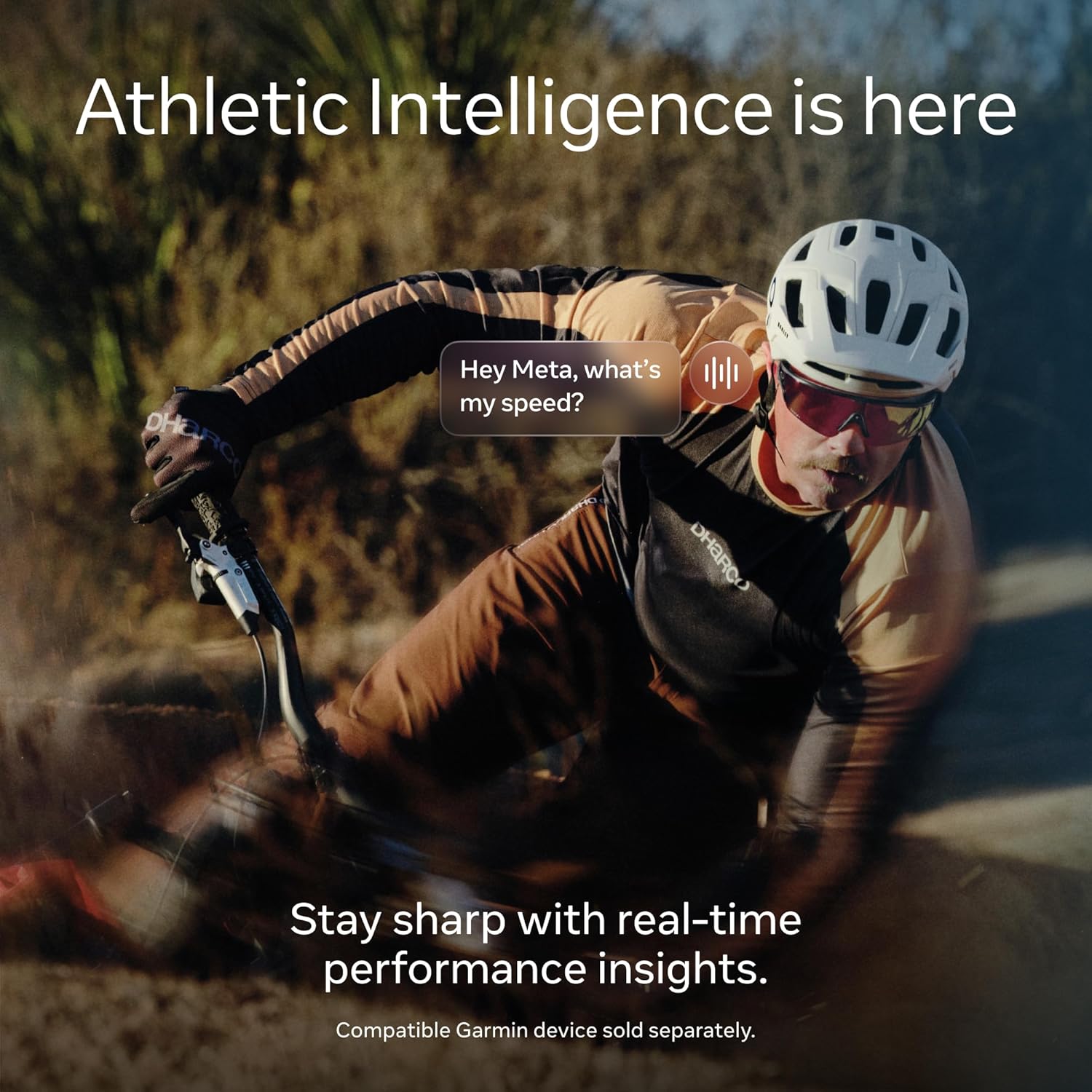 Meta Oakley Vanguard, White | Smart AI Glasses for Men, Women — Camera, Audio, Video Recording — Prizm™ Sapphire Lenses — Sunglasses