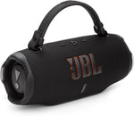 JBL Charge 6 - Portable Waterproof & Drop-Proof Bluetooth Speaker, Bold JBL Pro Sound with AI Sound Boost, 28Hrs of Playtime, Built-in powerbank & Comes with a Sturdy/Removable Carrying Strap (Black)