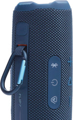 JBL Flip 7 - Portable Waterproof and Drop-Proof Speaker, Bold JBL Pro Sound with AI Boost, 16Hrs of Playtime, and PushLock System with Interchangeable Accessories (Blue)